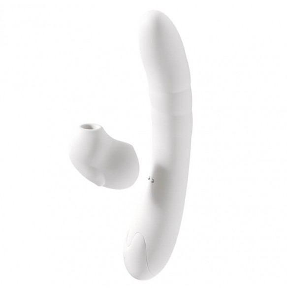 MizzZee - Bunny Detachable Thrusting Sucking Heating Vibrator Wand (Smart APP Model - Chargeable)